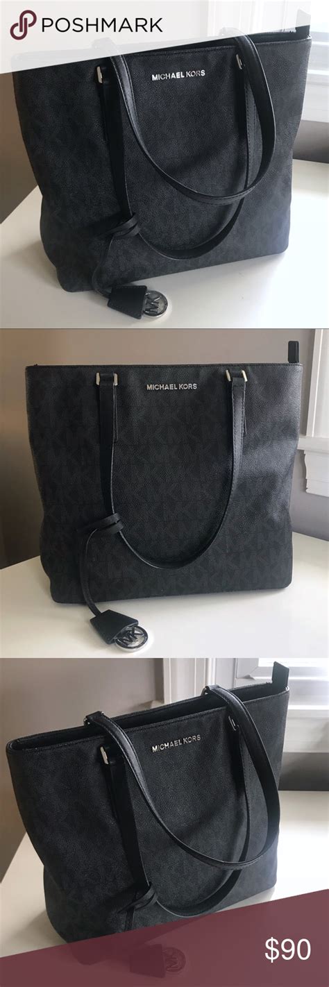 michael michael kors medium morgan tote in signature print|michael kors handbags medium tote.